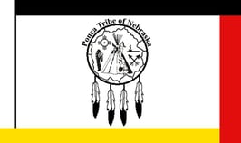 Ponca of Nebraska Tribe Flag