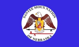 Santee Sioux Tribe Flag
