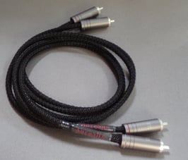 Aurealis 5-Pin Plug to RCA Tonearm Cable - Spiral_2 Edition