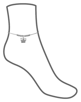 Chevillère chaine Couronne