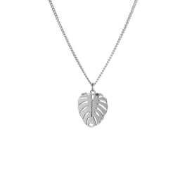 Collier chaine Feuille de Palmier