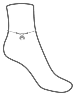 Chevillère chaine Indien