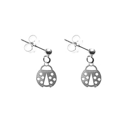 Boucles d'oreilles Coccinelle (PM)