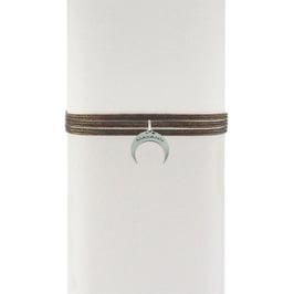 Collier cordon 2 en 1 Lune