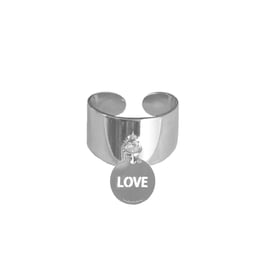 Bague manchette Love