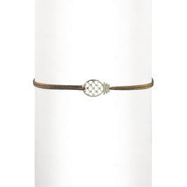 Bracelet cordon Ananas