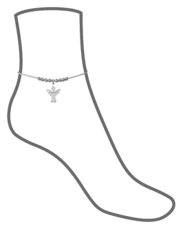 Chevillère chaine Ange