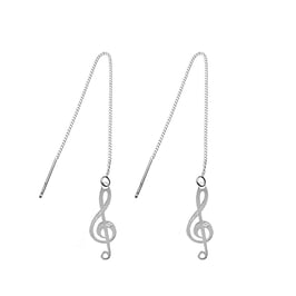 Boucles d'oreilles Solfège (GM)