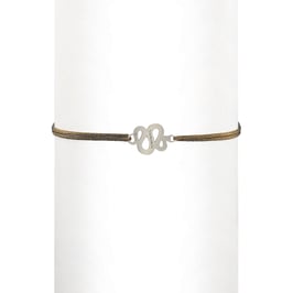 Bracelet cordon Serpent
