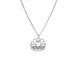 Collier chaine Lotus