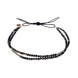 Bracelet Mini pierres - agathe gris