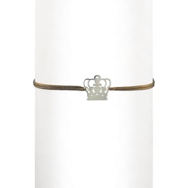 Bracelet cordon Couronne