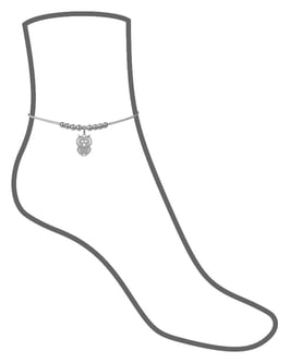 Chevillère chaine Hibou