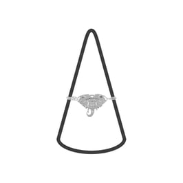 Bague chaine Éléphant