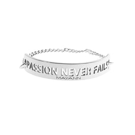 Bague chaine Passion never fails