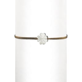 Bracelet cordon Trèfle