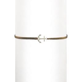 Bracelet cordon Ancre