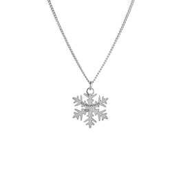 Collier chaine Flocon