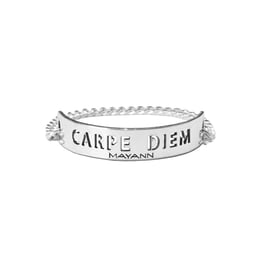 Bague chaine Carpe Diem