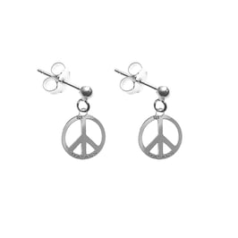 Boucles d'oreilles Peace & Love (PM)