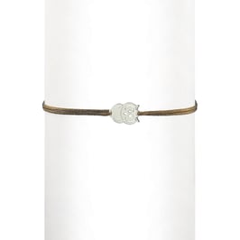 Bracelet cordon Hibou