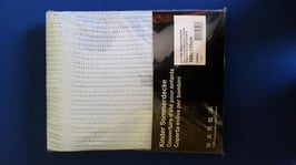 Kinder Sommerdecke Hellblau gehäckelt