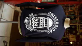 Sudadera "Universidad de Cadi-Cadi" de SKaYLINE. Color azul marino