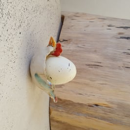 Eierbecher, Unikat, spülmaschinengeeignet, Handarbeit, einmalig L x B ca. 9 x 5,5 cm