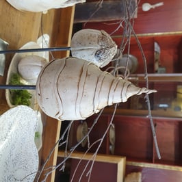 Gartenstecker für Töpfe, Beete..... Nr. 248, H x D= 14 x 8 cm, Steinzeug , Unikat, Handarbeit, in Deutschland gefertigt