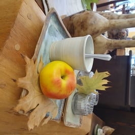 Kaffeebecher 400, D= 8 x H= 8,5 cm,1 Stück, Unikat, Handarbeit, spülmaschinen-/ mikrowellengeeignet