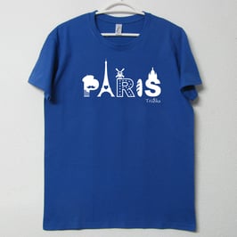 Paris T-shirt | Royal Blue Colour