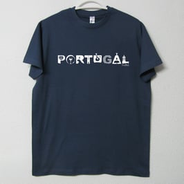 T-shirt Portugal > Cor Azul Denim