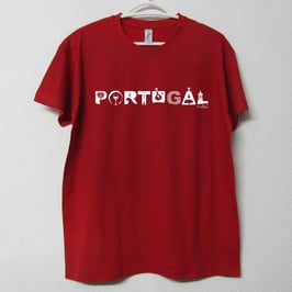 T-shirt Portugal > Cor Vermelho