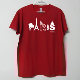 Paris T-shirt | Red Colour