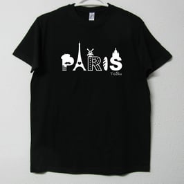 Paris T-shirt | Black Colour