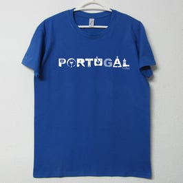 T-shirt Portugal > Cor Azul Royal