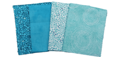 Fat Quarter-Paket Aqua, Windham Fabrics