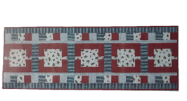 Tischläufer "Strawberry Fields", Bernhild Schröder