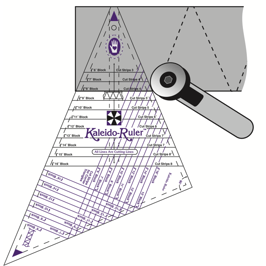 Large Kaleido-Ruler, 6-16 inch blocks, Marti Michell Rulers