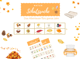 Natur - Schatzsuche fürs ganze Jahr