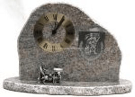 Feuerwehr-Uhr Granituhr mittel Klagenfurt