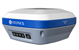 STONEX S850A V2 mit Empfang der vollen Satellitenkonstellation, 10 Hz Positionierung, aRTK, 4G LTE-Modem, Web-Interface, elektronischer Libelle und (optionaler) Schrägmessung bis 60 Grad