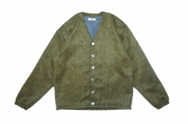 Fur cardigan YELLOW（イエロー）