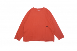 Cut off long tee RED（レッド）