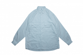 Flannel work shirts GREY（グレー）