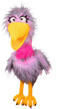 Living Puppets Handpuppe W762 Madame Quasseln Schlamassel