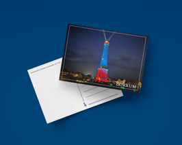 Postkarte Neuer Leuchtturm LuB quer (Art.-Nr. 20001)