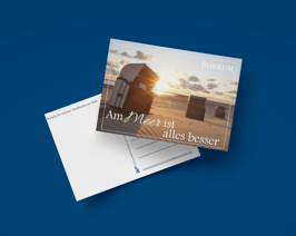 Postkarte Am Meer ist alles besser quer (Art.-Nr. 30003)