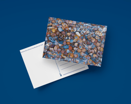 Postkarte Muscheln quer (Art.-Nr. 30002)