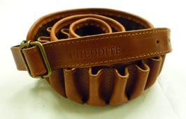 CARTUCCERA CHEDDITE CAL. 12 IN VERA PELLE UNGHERESE